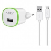 Belkin Home Charger USB 1A MicroUSB 1.2m,white
